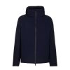 Uomo Suns Abbigliamento | Giacca Uomo Suns Easy In Tessuto Stretch Navy 3027U 222