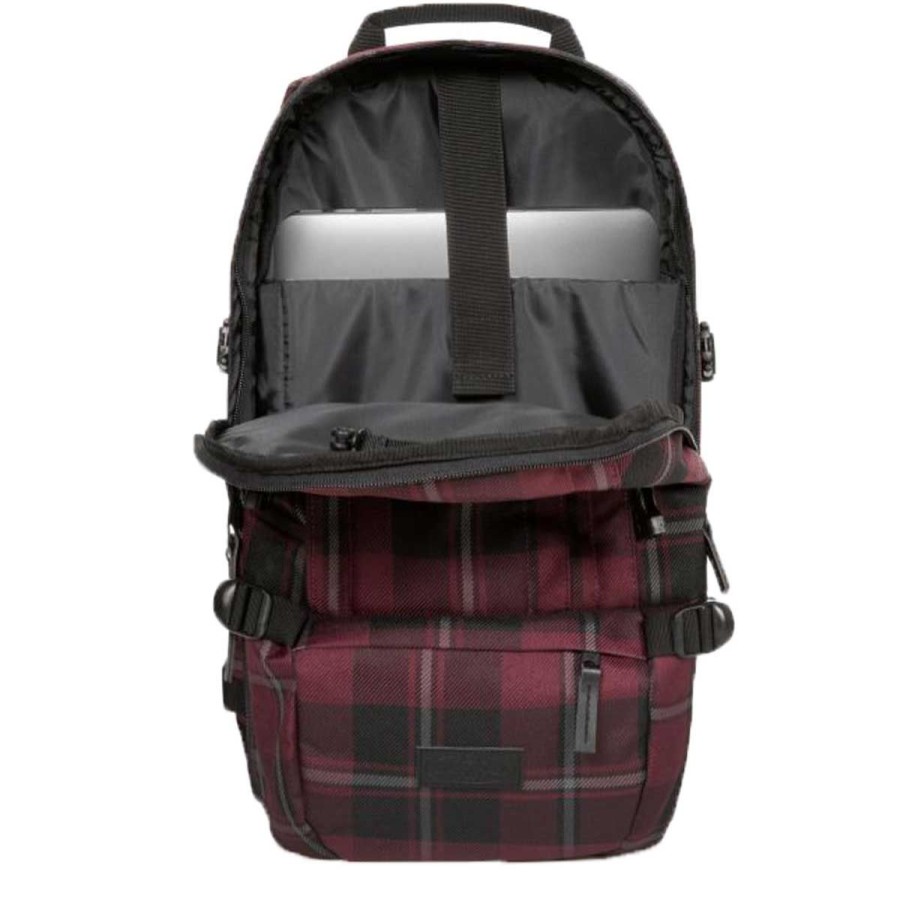 Donna Eastpak Borse A Mano | Zaino Unisex Eastpack Floid Mono Wine Checks Ek20166Y 219