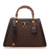 Donna Guess Borse A Mano | Borsa Donna Guess Hand Bag Con Tracolla Stephi Brown Logo Hwjk78750 223