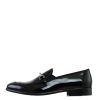 Uomo Veni Classic / Elegance | Scarpa Uomo Veni Mocassino Vernice Morsetti Nero Cn003 119