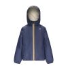 Kid & Youth K-Way Capispalla | Piumino Youth And Kid K-Way Le Vrai 3.0 Claude Orsetto Ecru Blue Depht K6115Fw 222