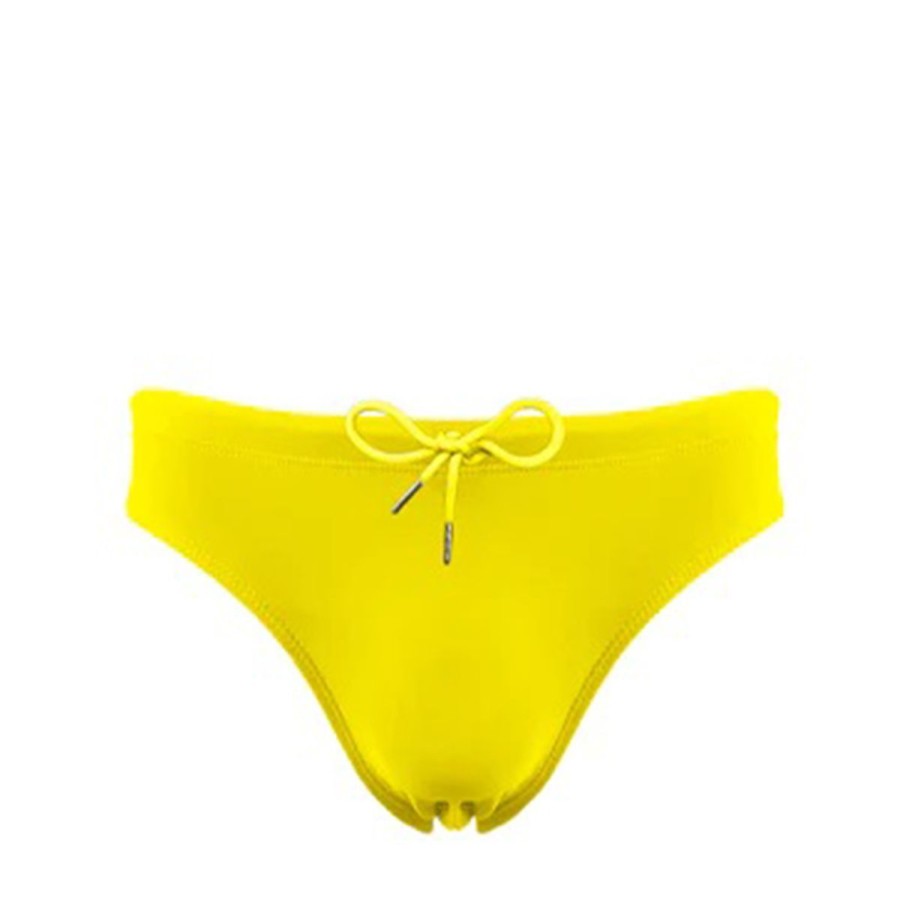 Uomo 4Giveness Abbigliamento | Costume Da Mare Uomo 4Giveness Slip Basic Yellow Fgbm2600 123