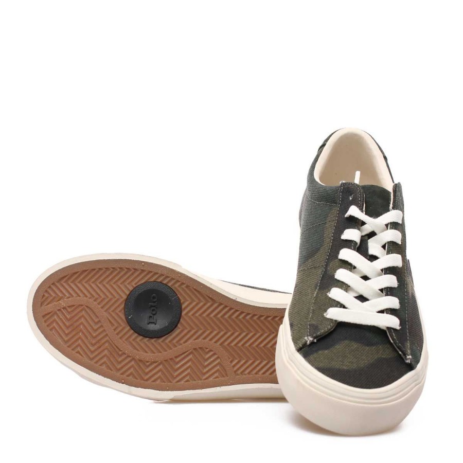 Uomo Ralph Lauren Sneakers | Scarpscarpe Uomo Ralph Lauren Sneakers Sayer Camouflage 861074 122