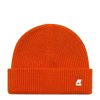 Donna K-Way Cappelli | Cappello Unisex K-Way Brice Cardigan Stitch Wool Orange Pumpkin K11319W 223