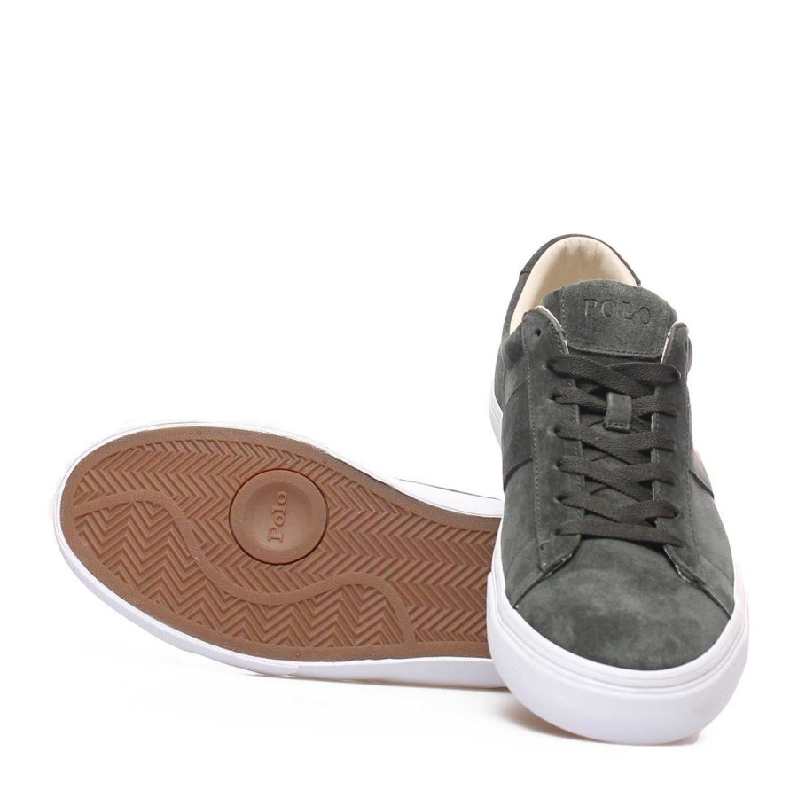 Uomo Ralph Lauren Sneakers | Scarpe Uomo Ralph Lauren Sneakers Low Top Lace Sayer Squad Green 877721 222