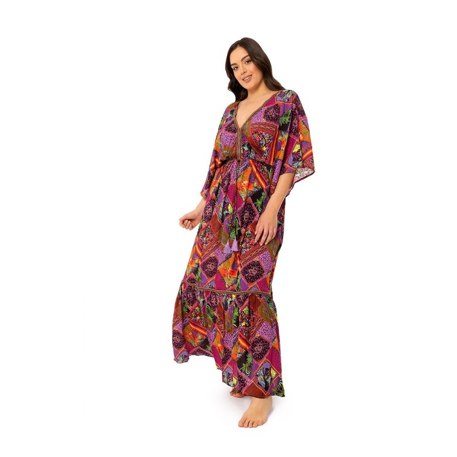 Donna 4Giveness Abiti | Abito Donna 4Giveness Long Dress Adlib Style Multi Fgcw2386 123