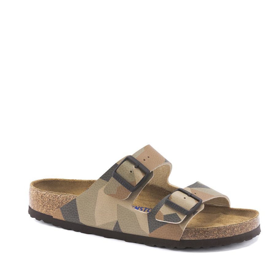 Uomo Birkenstock Sandali | Sandalo Uomo Birkenstock Arizona Birko Flor Sfb Desert 1024690 Co