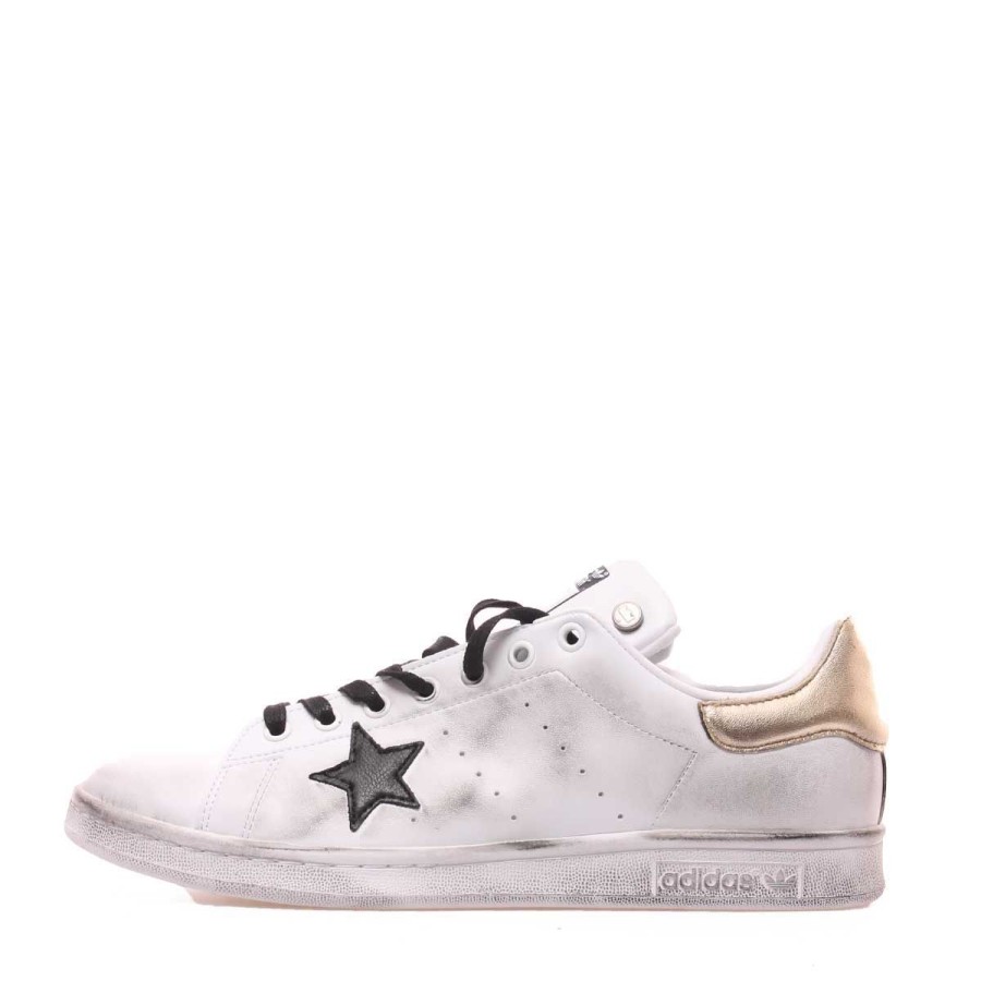 Uomo Adidas Sneakers | Scarpa Uomo Adidas Sneakers Stan Smith Customize Star White Stan310 222