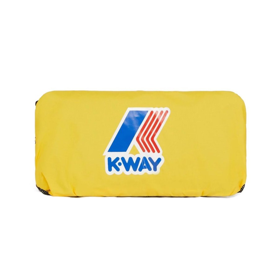 Donna K-Way Zaini | Zaino Unisexk-Way Backpack Le Vrai 3.0 Francois Yellow Dark K006X60 Co