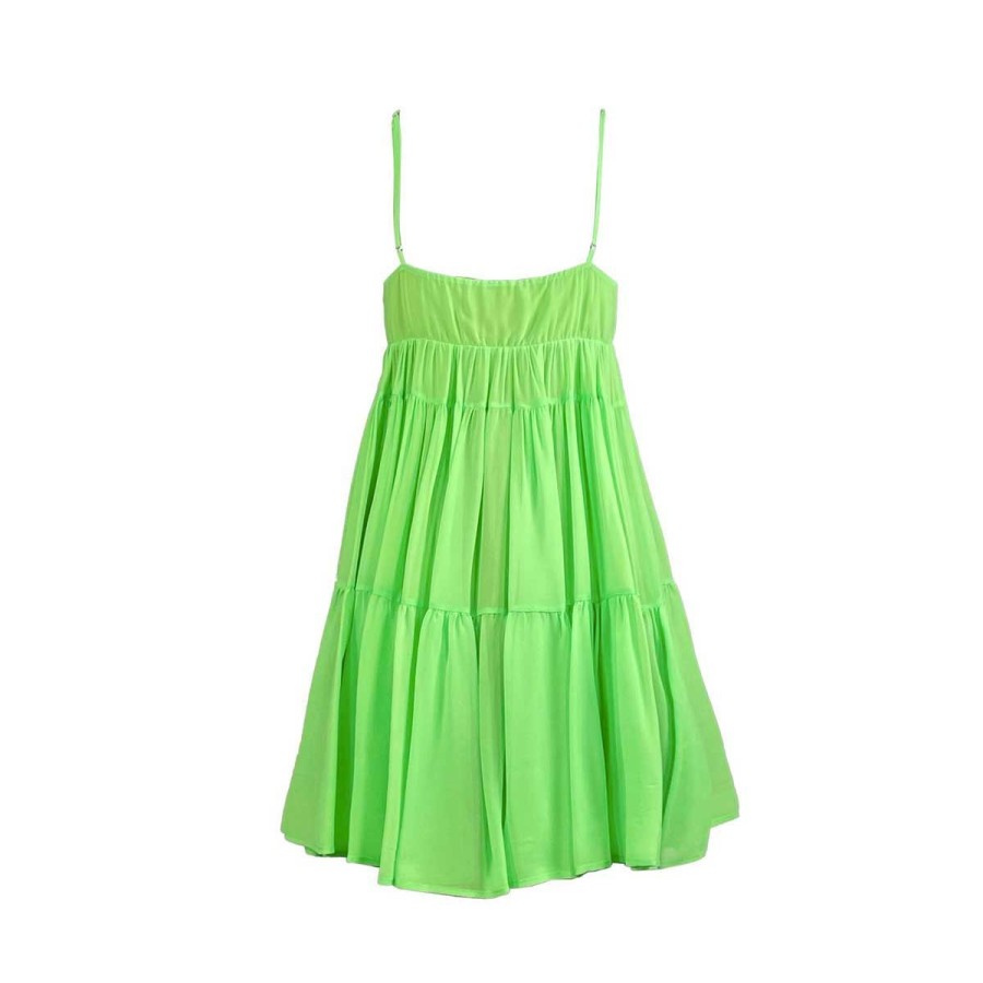 Donna Aniye By Abiti | Vestito Donna Aniye By Bolly Dress Acid Green 185208 122