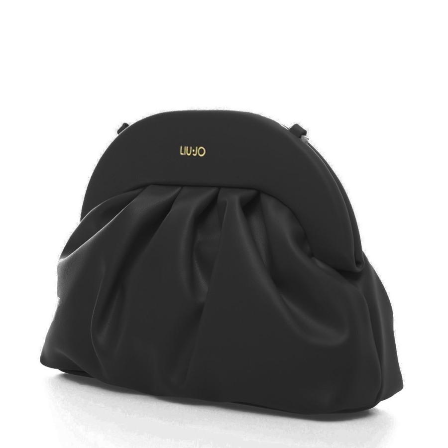 Donna Liu Jo Borse A Mano | Borsa Donna Liu Jo Pochette Bag S Aline Black Af3409 223