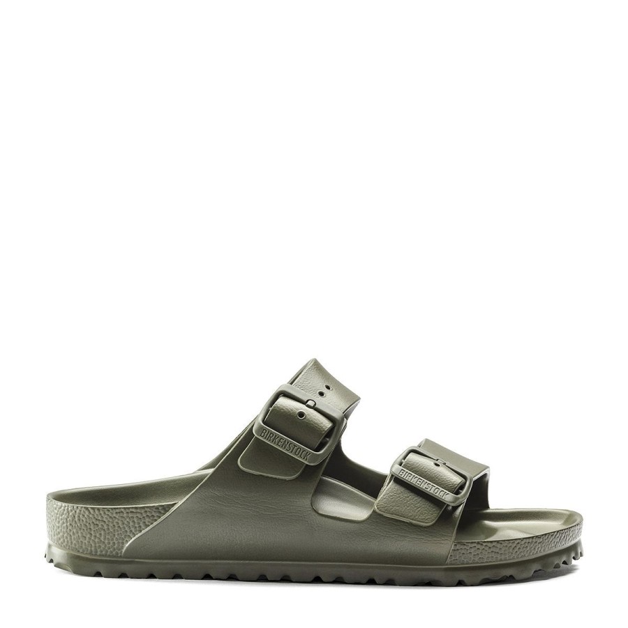 Uomo Birkenstock Sandali | Sandalo Uomo Birkenstock Arizona Eva Khaki 1019094 Co