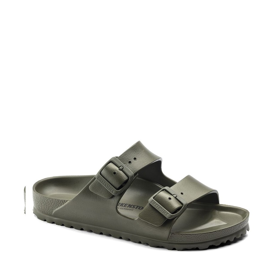 Uomo Birkenstock Sandali | Sandalo Uomo Birkenstock Arizona Eva Khaki 1019094 Co