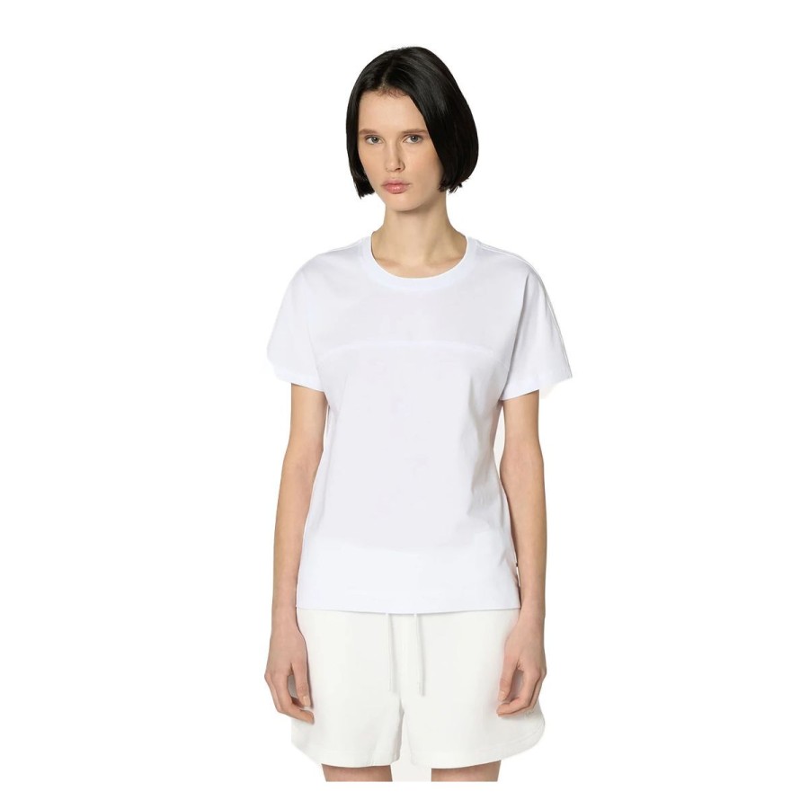 Donna K-Way T Shirt | T-Shirt Donna K-Way Gizelle White K71253W Co