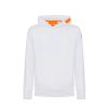 Uomo Suns Abbigliamento | Felpa Uomo Suns Claudio Tag Con Cappuccio White Mfs01031U 123