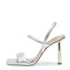 Donna Steve Madden Calzature | Scarpa Donna Steve Madden Sandalo Exquisite Silver 122