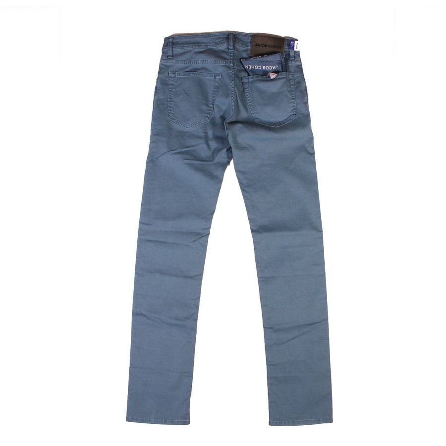 Uomo Jacob Cohen Abbigliamento | Pantalone Uomo Jacob Cohen 5 Tasche Nick Slim Fit Y27 Denim S3756Y27D Co