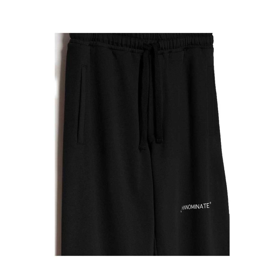 Uomo Hinnominate Abbigliamento | Pantaloni Uomo Hinnominate In Felpa Nero Hnm112 222