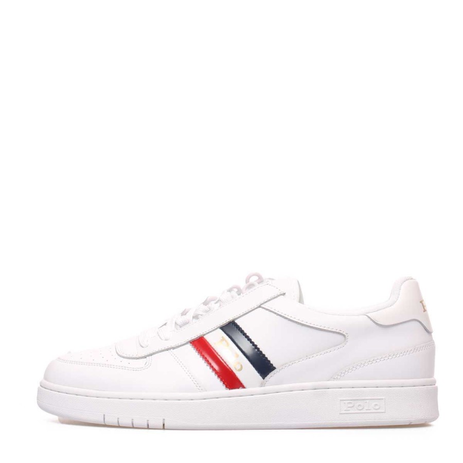 Uomo Ralph Lauren Sneakers | Scarpe Uomo Ralph Lauren Sneakers Polo Court 877674 222