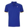 Uomo K-Way Abbigliamento | Polo Uomo K-Way Vincent Cotone Blue Royal K0089N 121