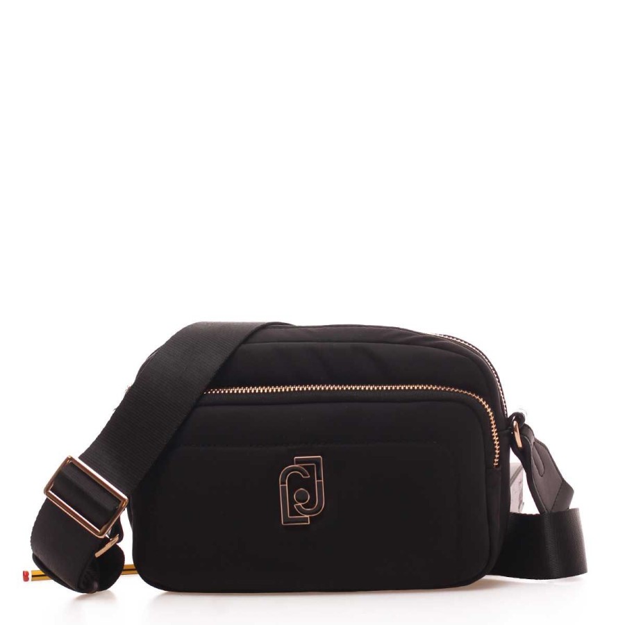 Donna Liu Jo Borse A Spalla | Borsa Donna Liu Jo Camera Case Bag M Brionia Black Af3109 223