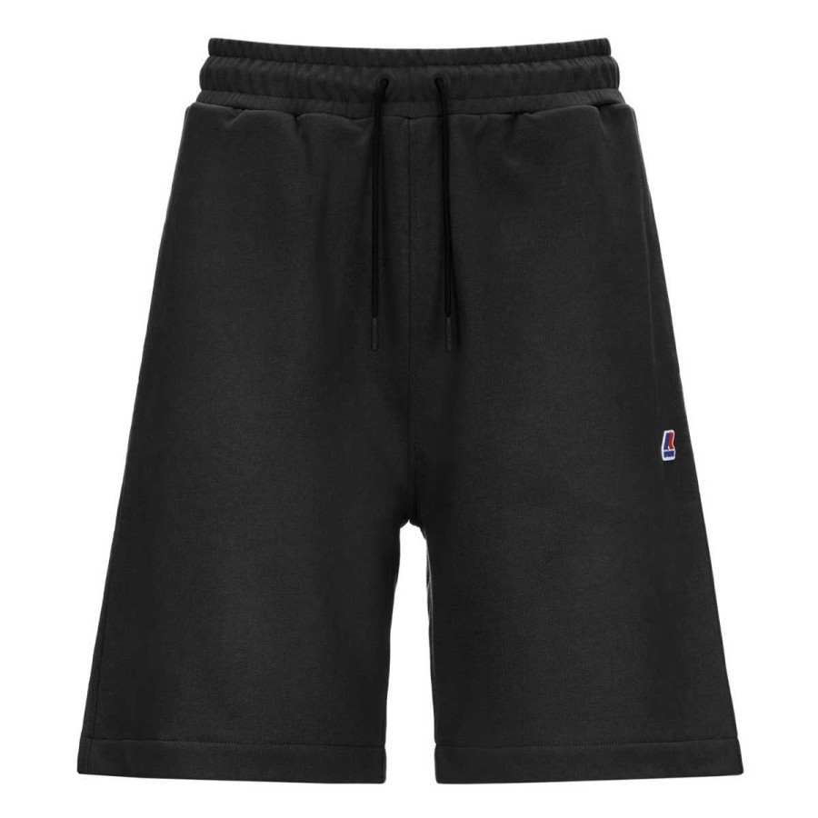 Uomo K-Way Abbigliamento | Bermuda Uomo K-Way Shorts Erik Black Pure K111P3 121