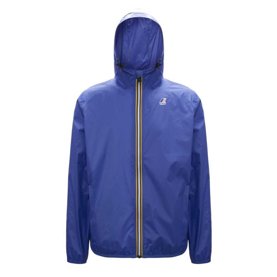 Kid & Youth K-Way Capispalla | Giacca Kid & Junior K-Way Le Vrai 3.0 Calude Blue Royal Marine K004Bd 122