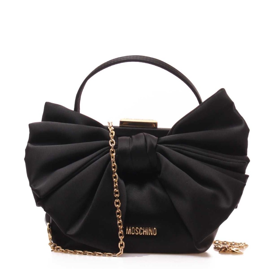 Donna Moschino Borse A Mano | Borsa Donna Love Moschino Handbag Flake Black Jc4076 123