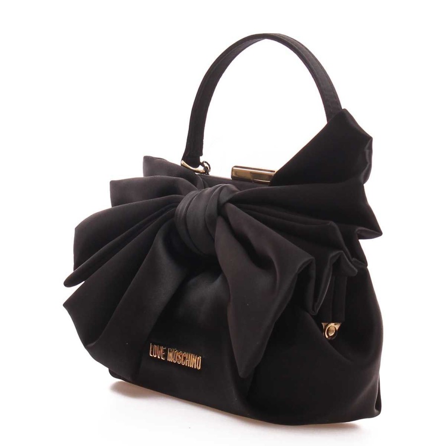 Donna Moschino Borse A Mano | Borsa Donna Love Moschino Handbag Flake Black Jc4076 123