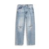 Donna Liu Jo Jeans / Pantaloni | Jeans Donna Liu Jo Cropped In Denim Stretch Light Blue Uf2133 222