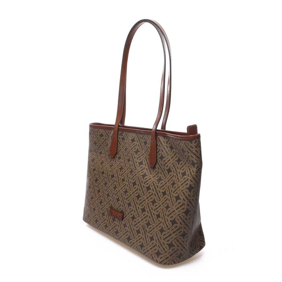 Donna The Bridge Borse A Mano | Borsa Donna The Bridge Shopping Bag Anna Marrone 0434115A Co