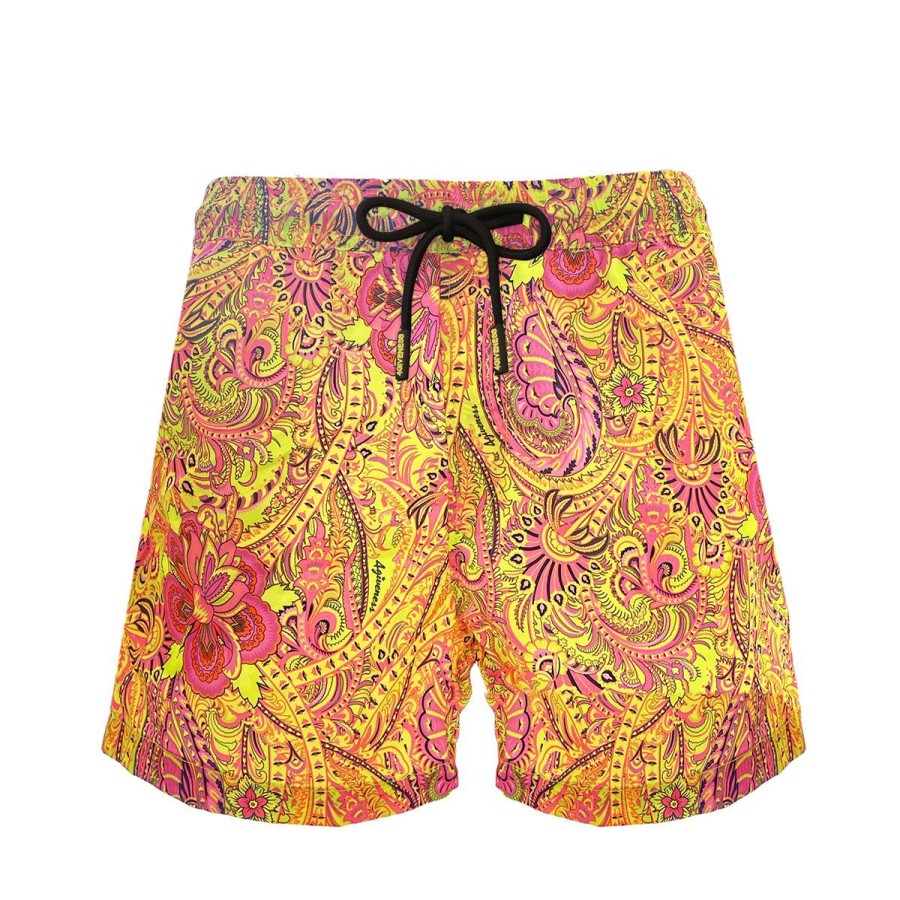 Donna 4Giveness Costumi Da Mare / Seawear | Costume Da Mare Uomo 4Giveness Boxer Acid Blossom Fgbm2605 123