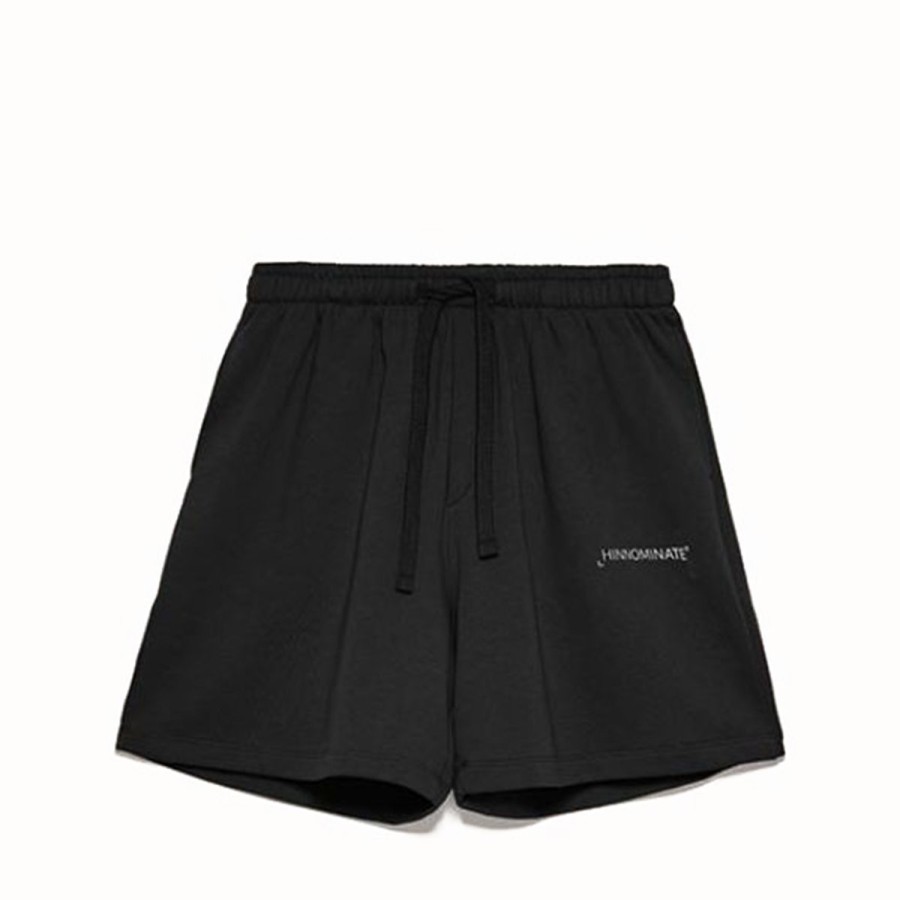 Donna Hinnominate Gonne / Pantaloncini | Bermuda Donna Hinnominate Shorts In Felpa Black Hnm185 123