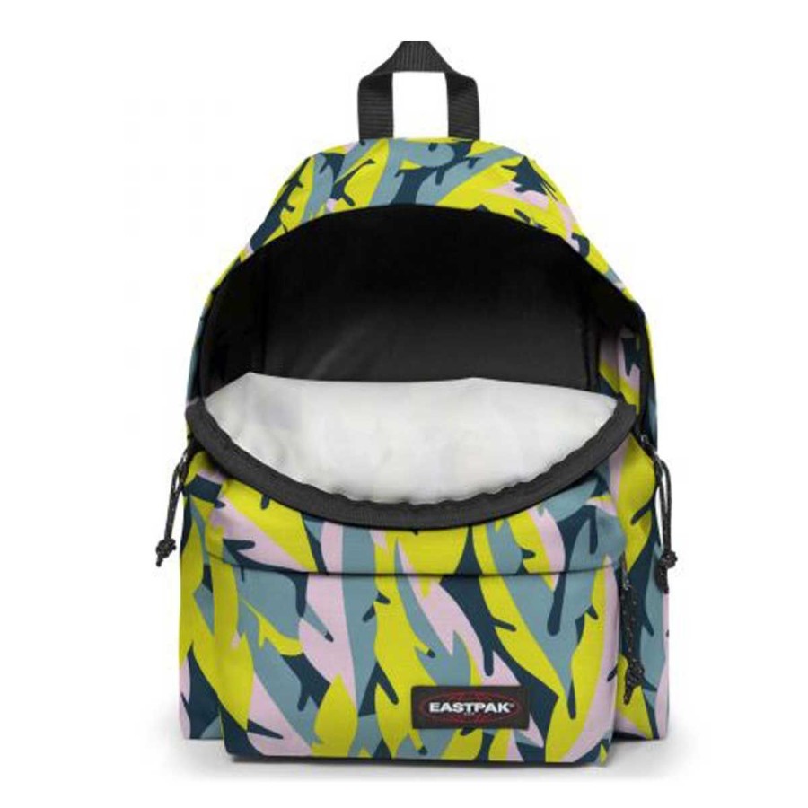 Donna Eastpak Zaini | Zaino Unisex Eastpak Padded Par'S Leaves Spring Ek00062 121