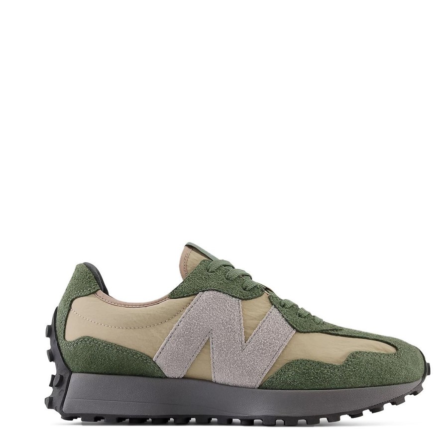 Uomo New Balance Sneakers | Scarpa Uomo New Balance Sneakers Deep Olive Green Con Driftwood Ms327Wg 223