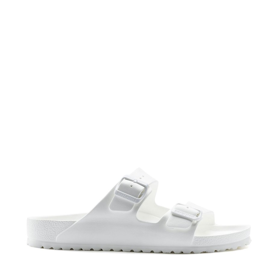 Uomo Birkenstock Sandali | Sandalo Uomo Birkenstock Arizona Essentials Eva White 0129441 Co