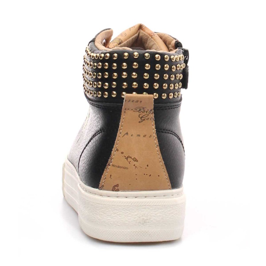 Donna Alviero Martini Calzature | Scarpa Donna/Junior Alviero Martini Nero/Geo Beige 0991 221