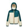 Kid & Youth K-Way Capispalla | K-Way Giacca / Felpa Kid & Youth Le Vrai 3.0 Neige Orsetto Ecru Green Petrol K41285Wd Co