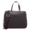 Donna Liu Jo Borse A Mano | Borsa Donna Liu Jo Briefcase Bag M Con Tracolla Ecs Ardisia Black Af3073 223