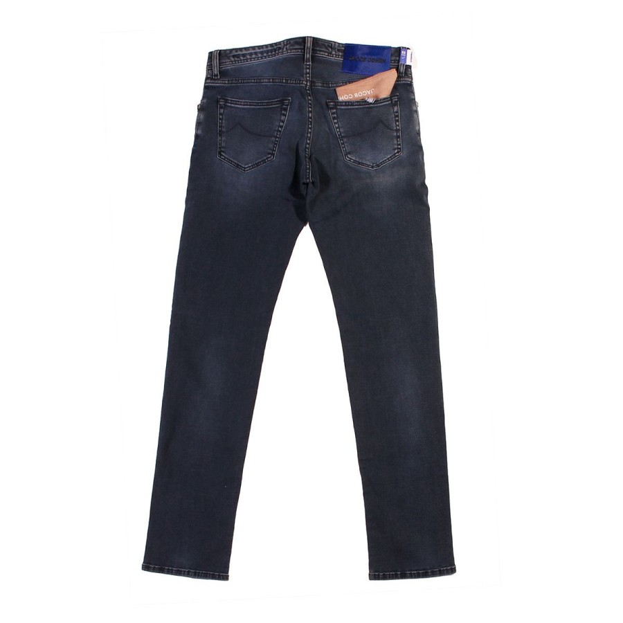 Uomo Jacob Cohen Abbigliamento | Jeans Uomo Jacob Cohen 5 Tasche Nick Slim Fit 037 Denim S3593037D Co